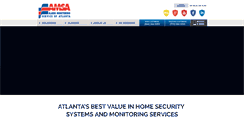 Desktop Screenshot of amsasecurity.com